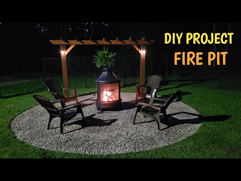 How to build a firepit and turn your backyard into a little slice of paradise.