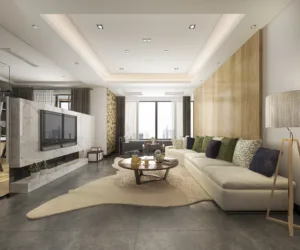 5+ Design Tips for Living Rooms with High Ceilings