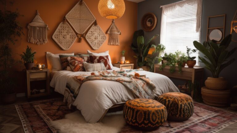 bedroom decor home interior design bohemian eclectic style scaled