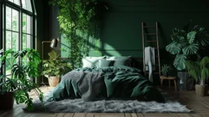 7+ Refreshing Bedroom Green Accent Wall Ideas for Serene Retreats