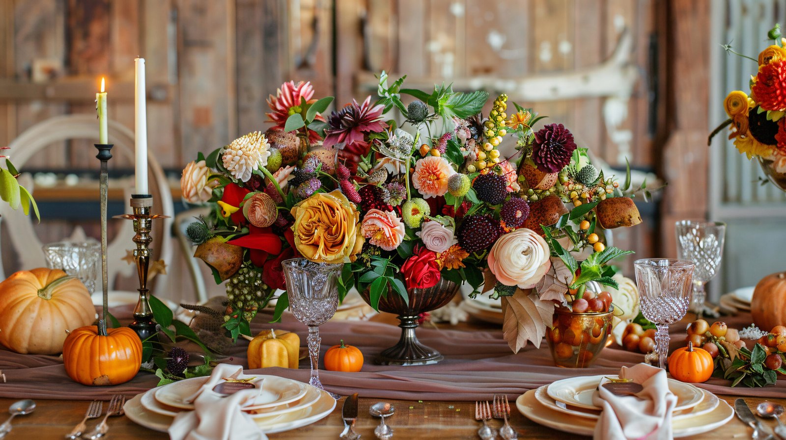 17+ Beautiful Fall Centerpieces for Your Table