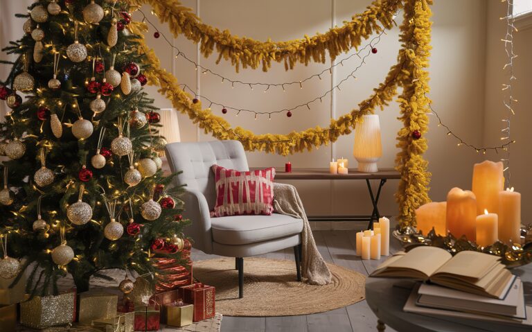 cozy festive home interior scene christmas scaled