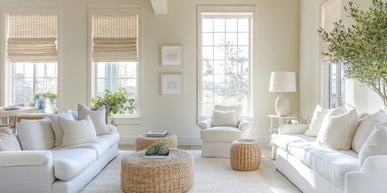 modern white living room interior design scaled