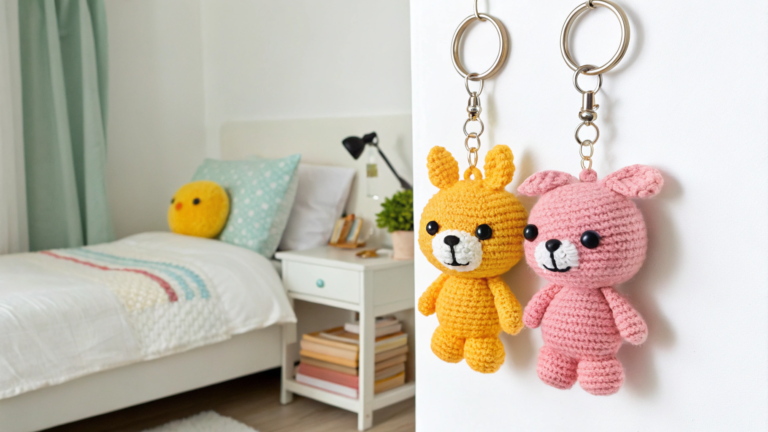 adorable amigurumi keychain patterns keep minimal
