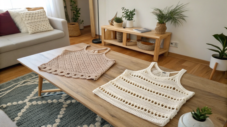 aesthetic crochet tops to make at home keep mini