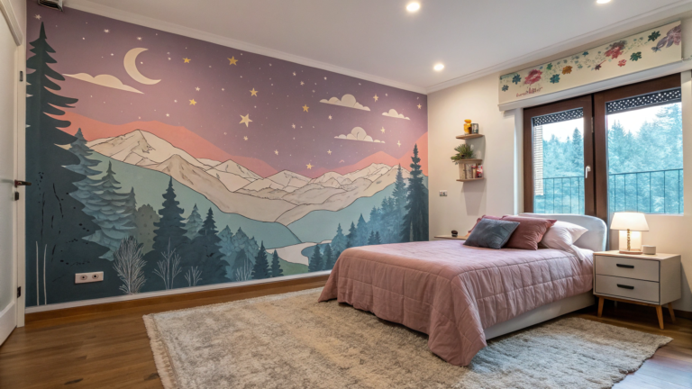 bedroom mural ideas