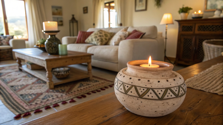 clay candle holder ideas keep living room backgro