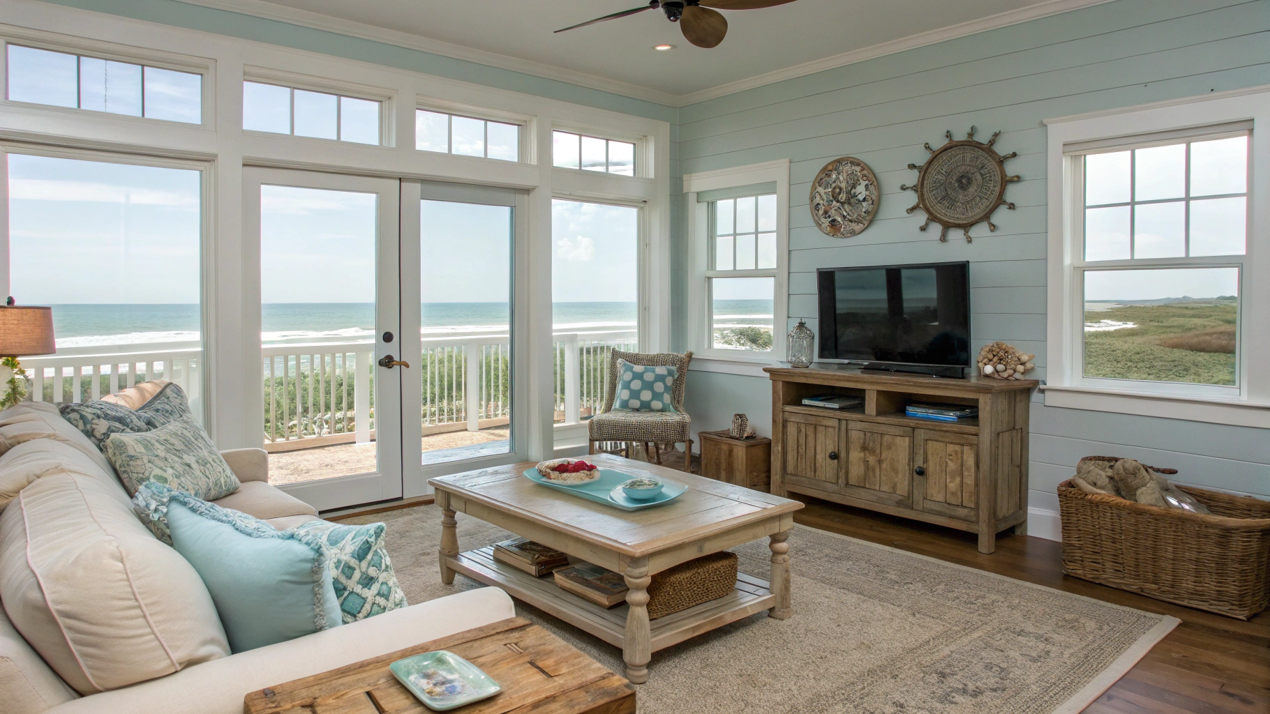 15+ Stunning Coastal Living Room Ideas for a Relaxed, Beachy Feel
