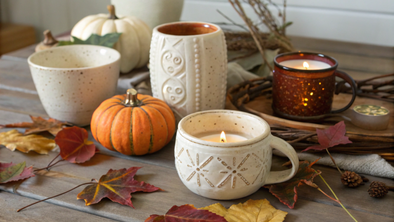 cozy fall clay ideas