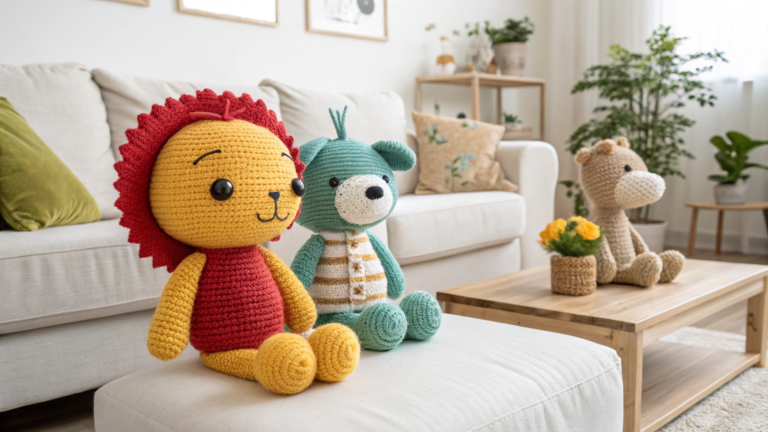 creative amigurumi dolls with personality keep mi