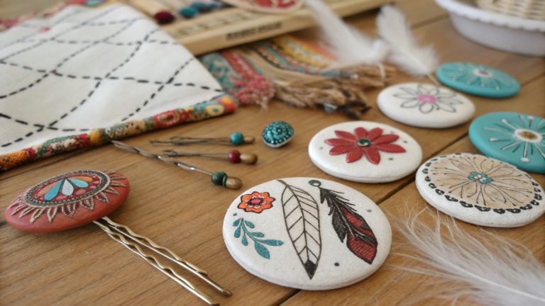 creative clay pin ideas keep boho background