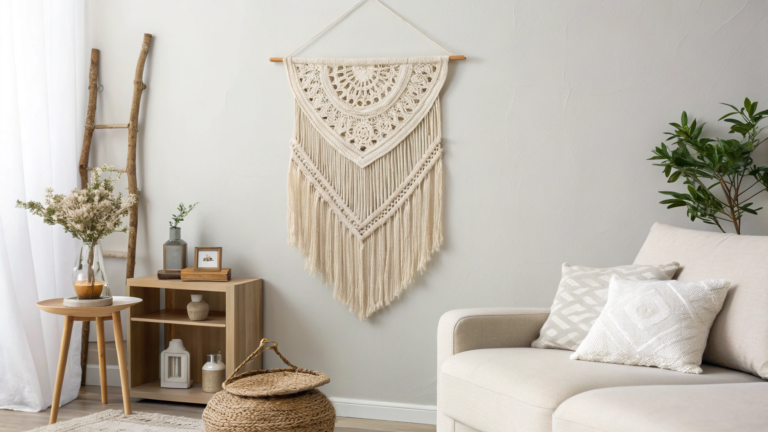crochet wall hanging ideas for a boho look keep m