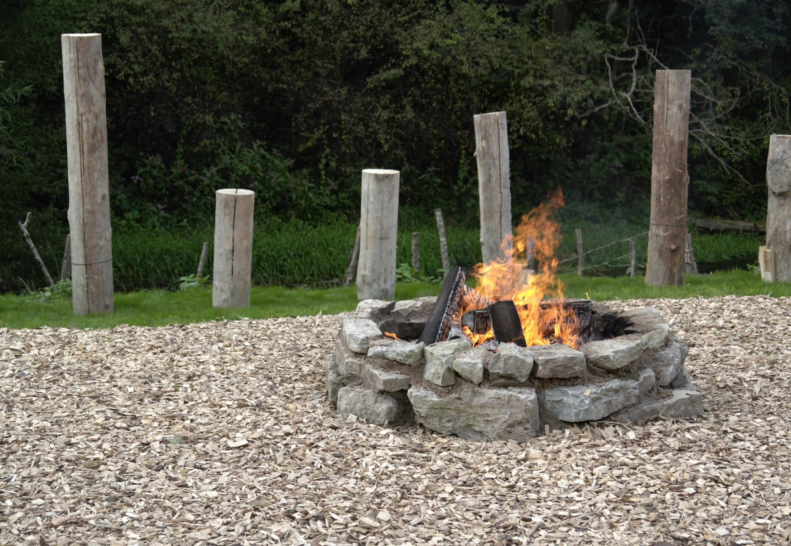 13+ Forest-Inspired Fire Pit Ideas for a Rustic Outdoor Escape