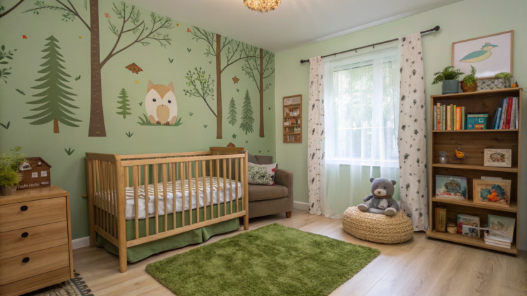 forest themed nursery ideas