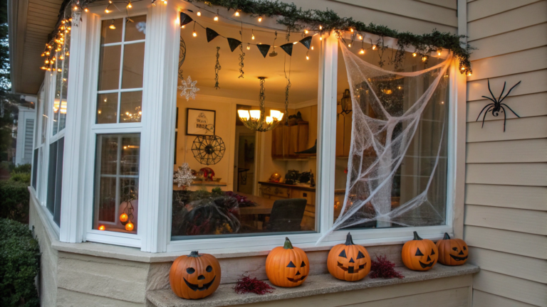 fun halloween window decoration ideas