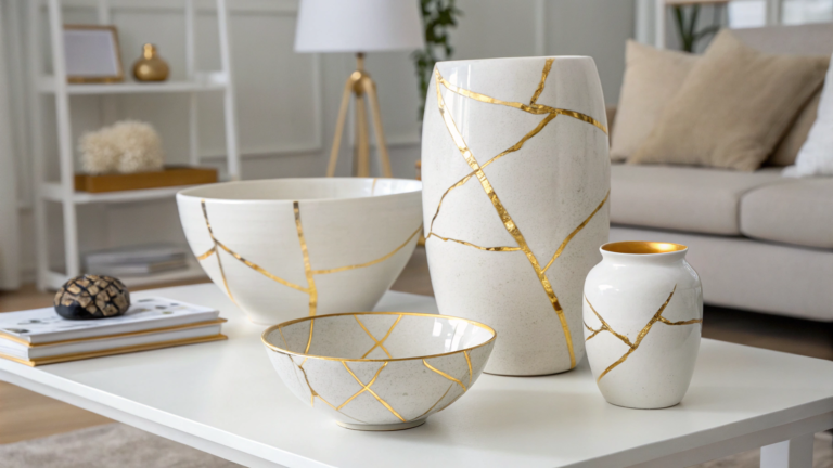 inspiring kintsugi repair ideas for broken ceramic 14