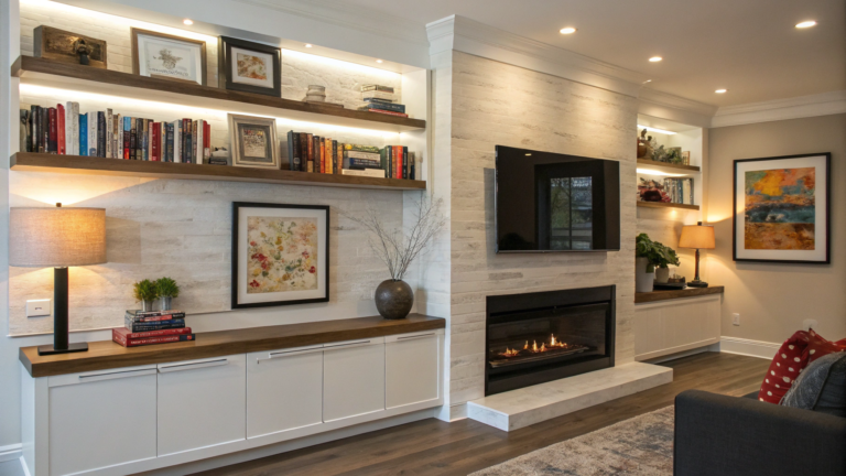 living room wall design ideas