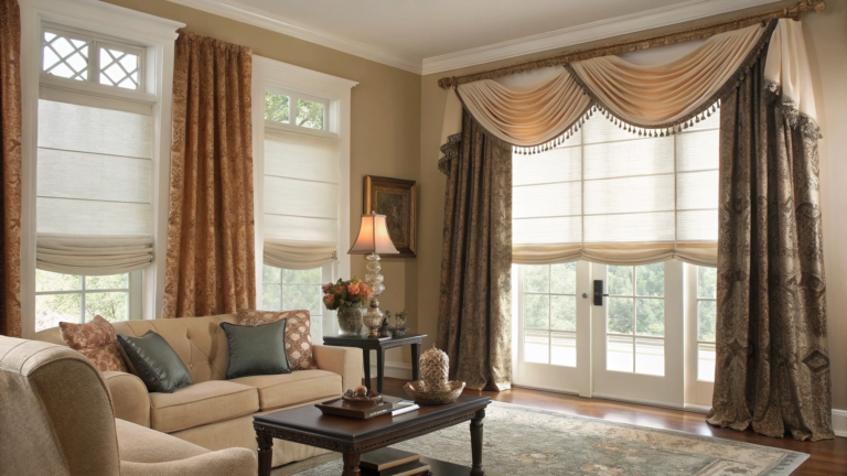 living room window treatment ideas
