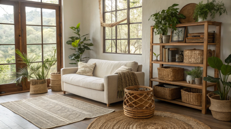 organic modern living room ideas