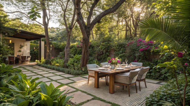 outdoor dining garden design ideas natural day li