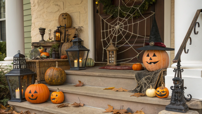 vintage halloween decor ideas