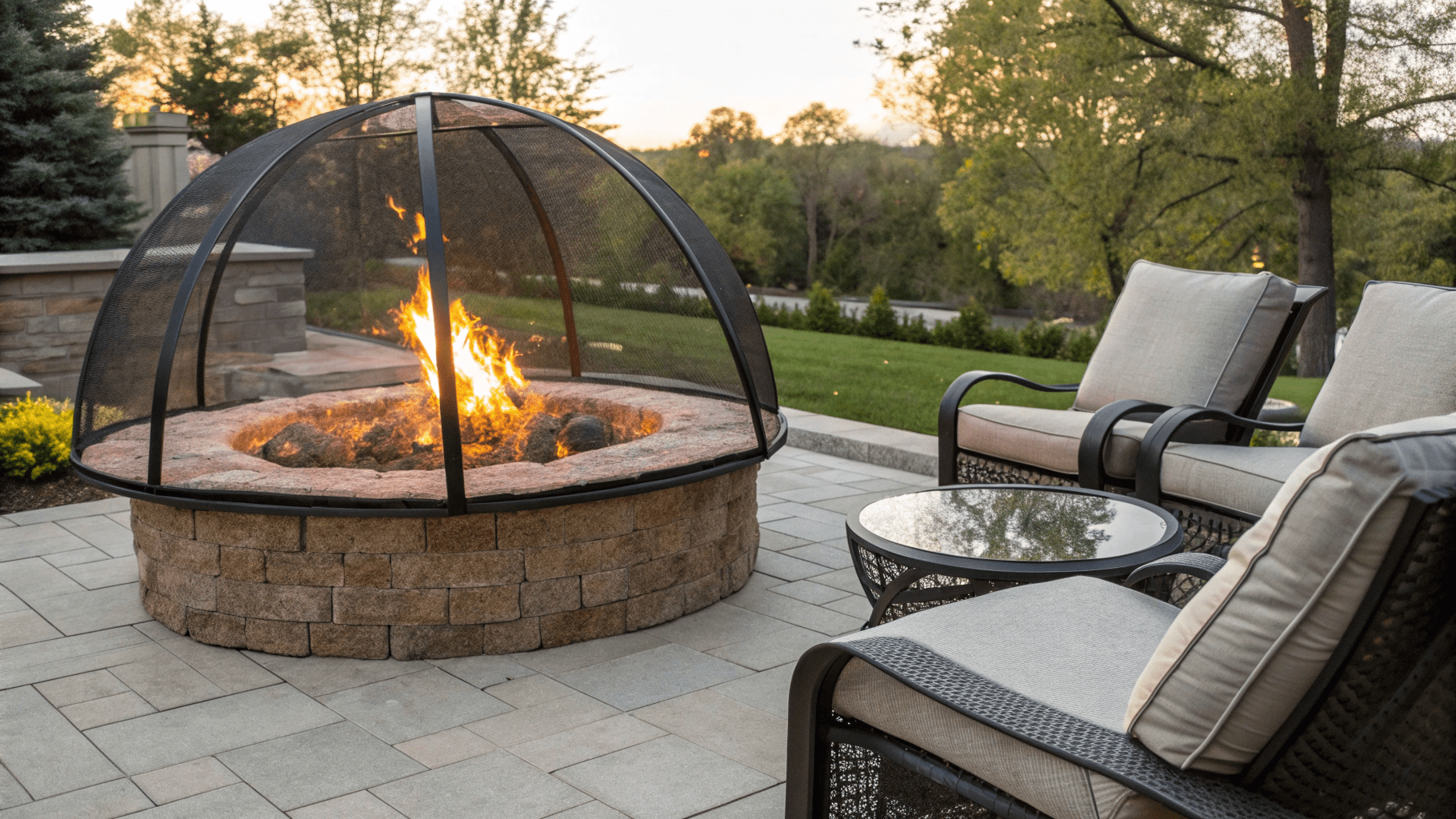 13+ Fire Pit Ideas for Windy Areas That Keep Flames Under Control