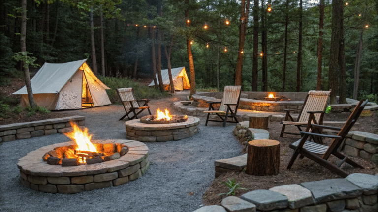 13 fire pit setup ideas for a cozy campground vib 2