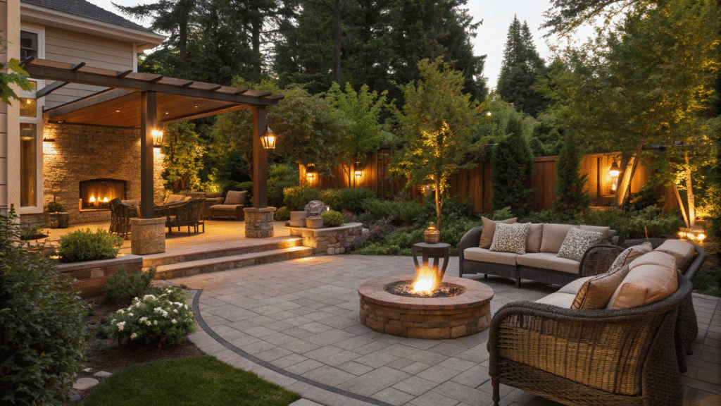 15 fire pit area layout ideas that feel warm and