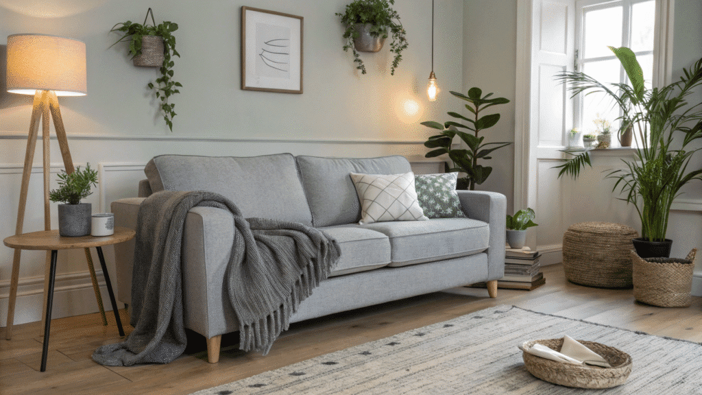 grey sofa living room ideas