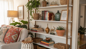 13+ Living Room Shelf Decor Ideas to Display Beautifully
