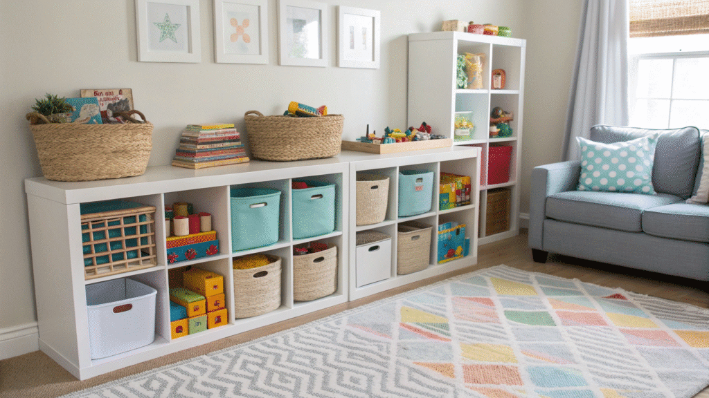 living room toy storage ideas