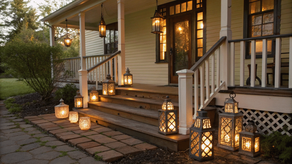 12 front porch lantern decor ideas for a cozy glo