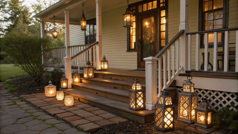 12 front porch lantern decor ideas for a cozy glo