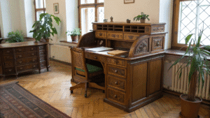 12+ Roll Top Desk Office Ideas That Blend Vintage and Function