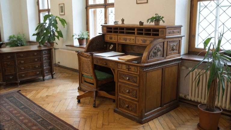 12 roll top desk office ideas that blend vintage a