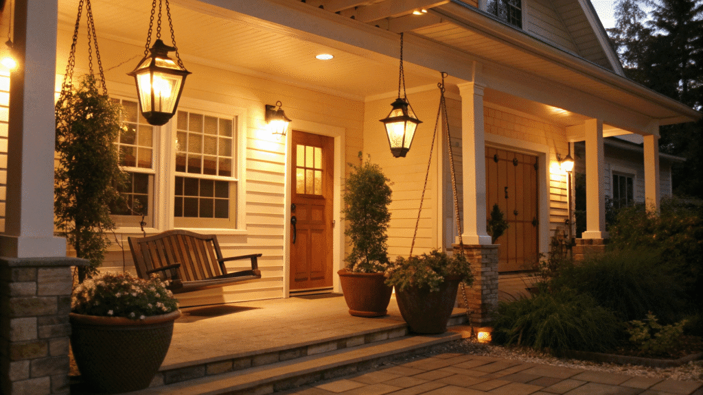13 front porch lighting ideas to brighten your ev