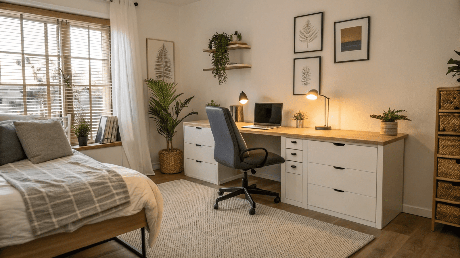15+ Bedroom to Home Office Makeover Ideas That Feel Seamless