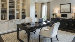 15+ Black Desk Office Ideas for a Sleek and Sophisticated Look