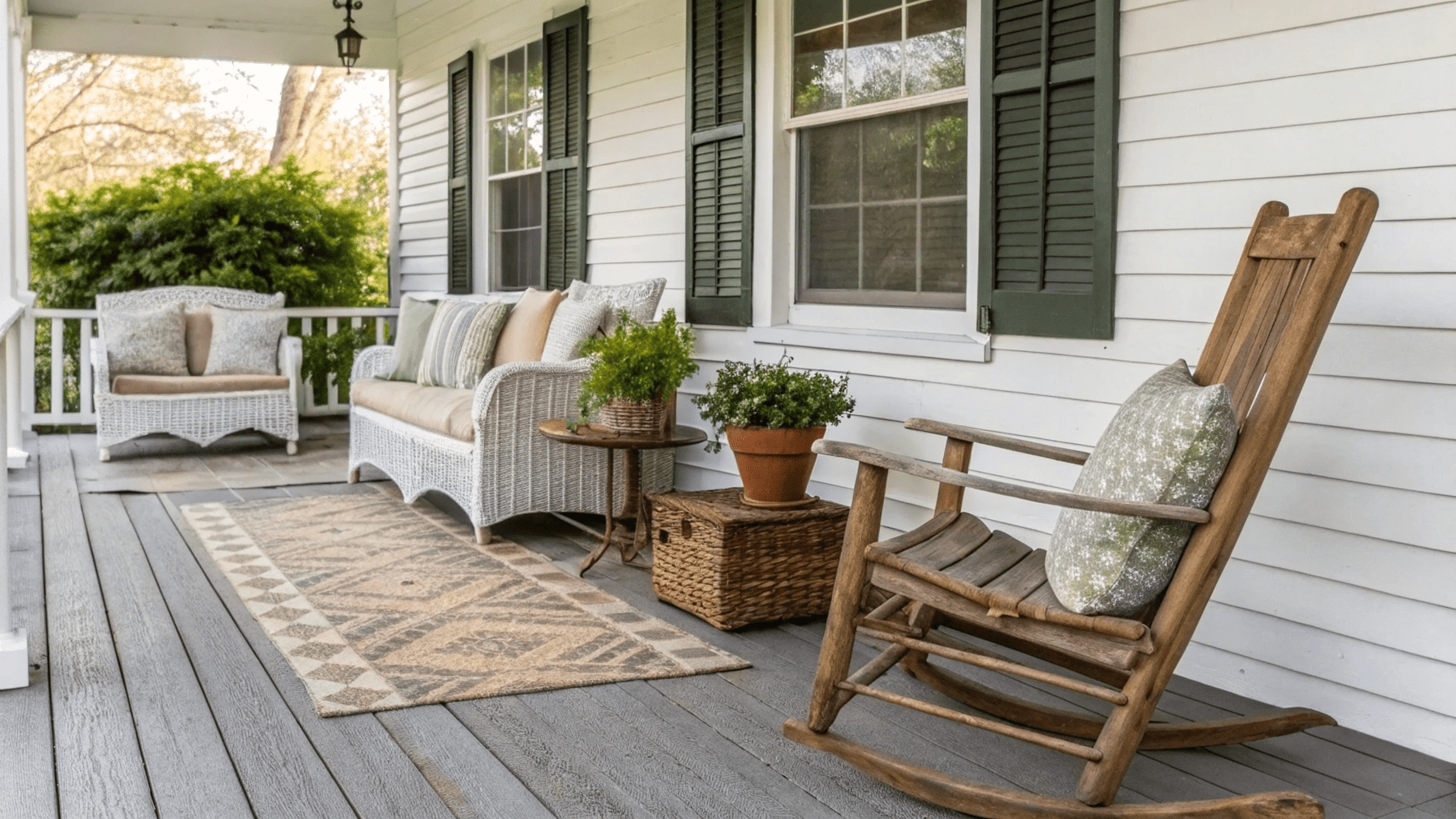15+ Front Porch Makeover Ideas on a Budget