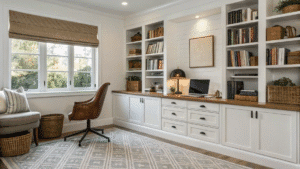15+ Home Office Ideas with Bookshelves That Double as Decor