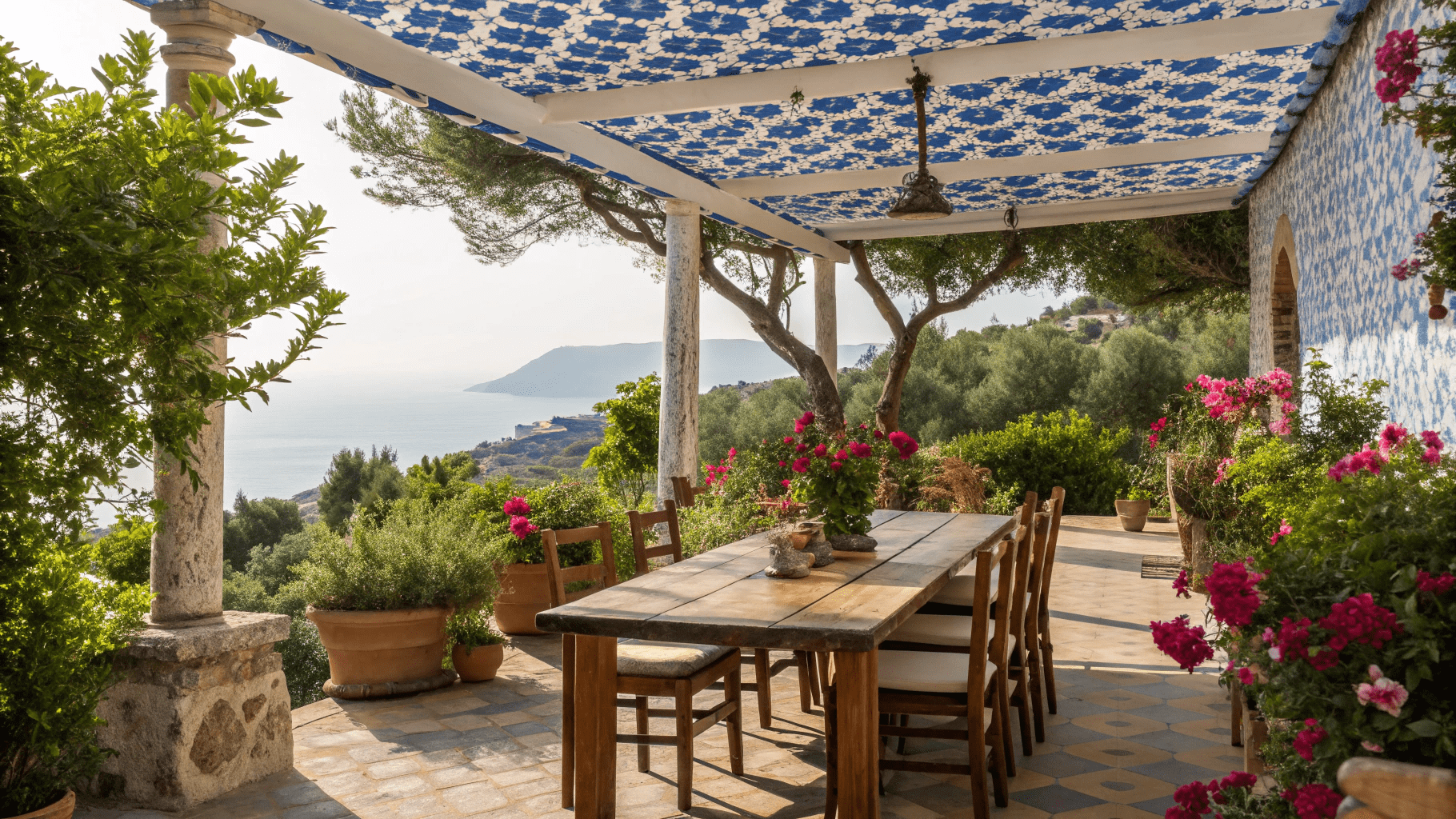 15+ Mediterranean Outdoor Dining Ideas That Feel Like a Coastal Escape