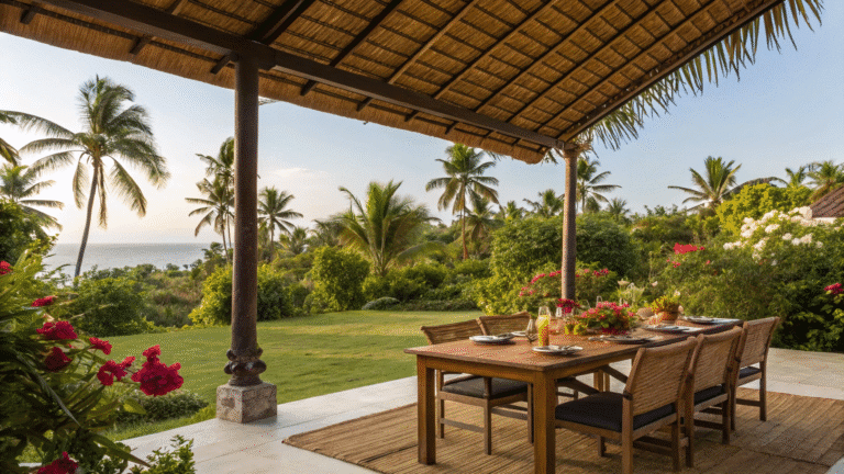 15 outdoor dining tropical paradise ideas for isl