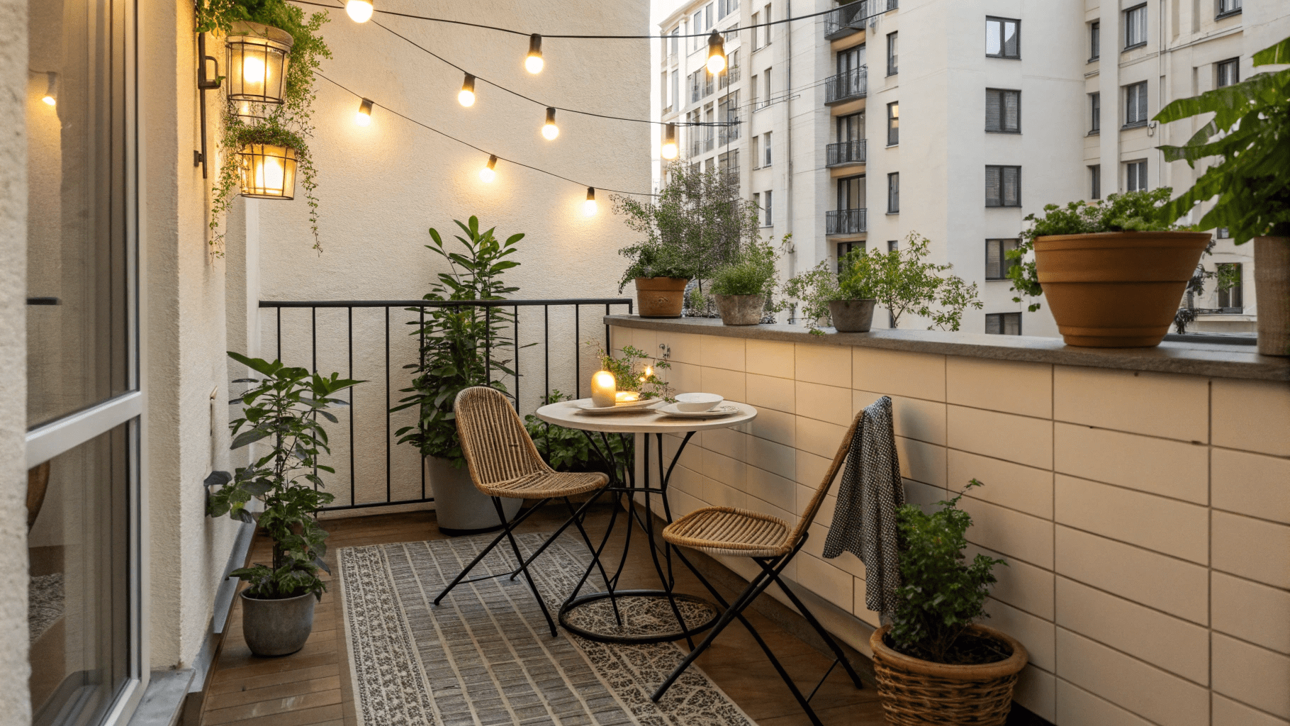 15+ Small Balcony Outdoor Dining Ideas for Compact Spaces