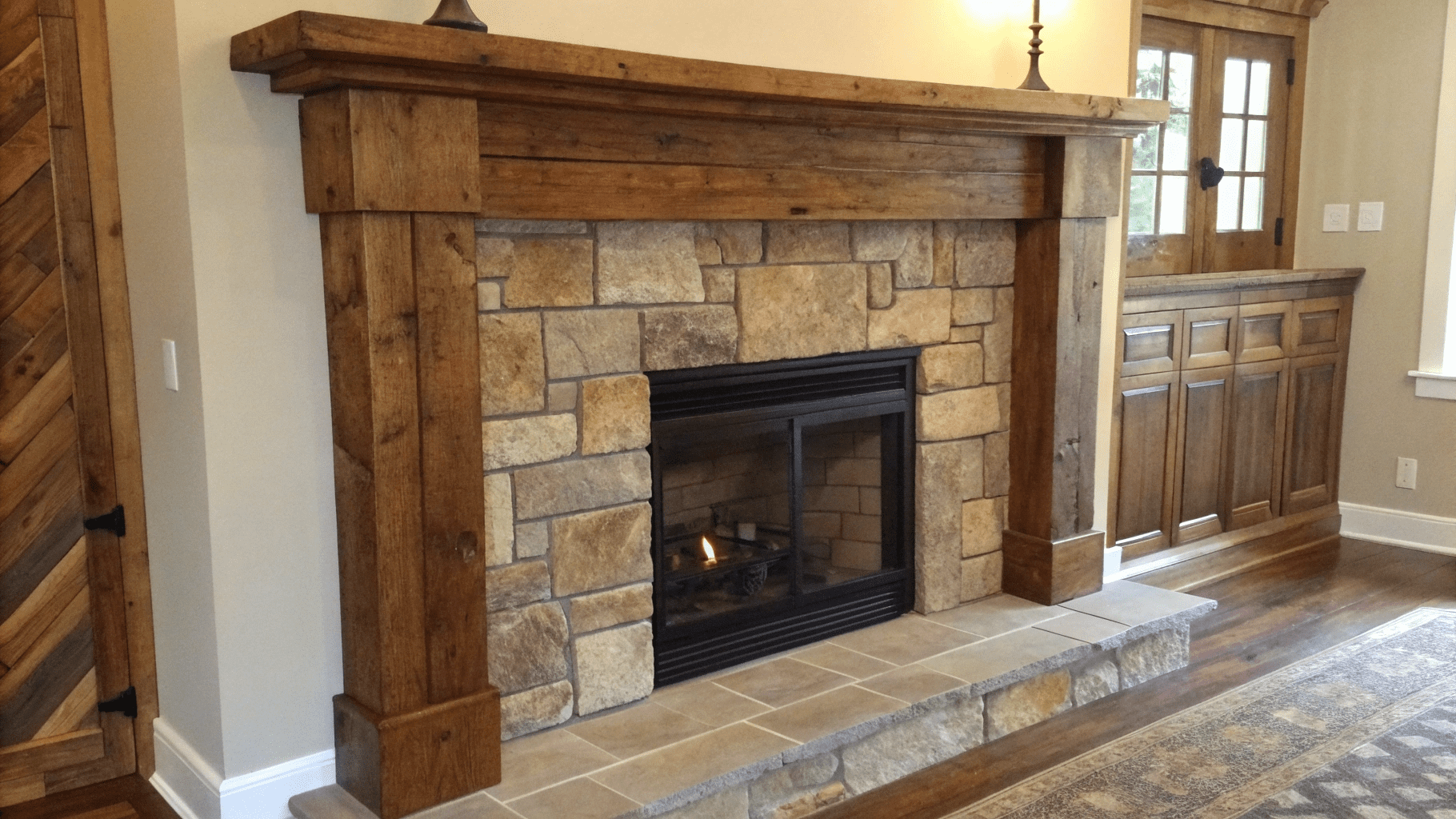 16+ DIY Fireplace Mantel and Surround Ideas You Can Actually Build