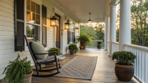 16+ Front Porch Rocking Chair Decor Ideas to Relax In Style