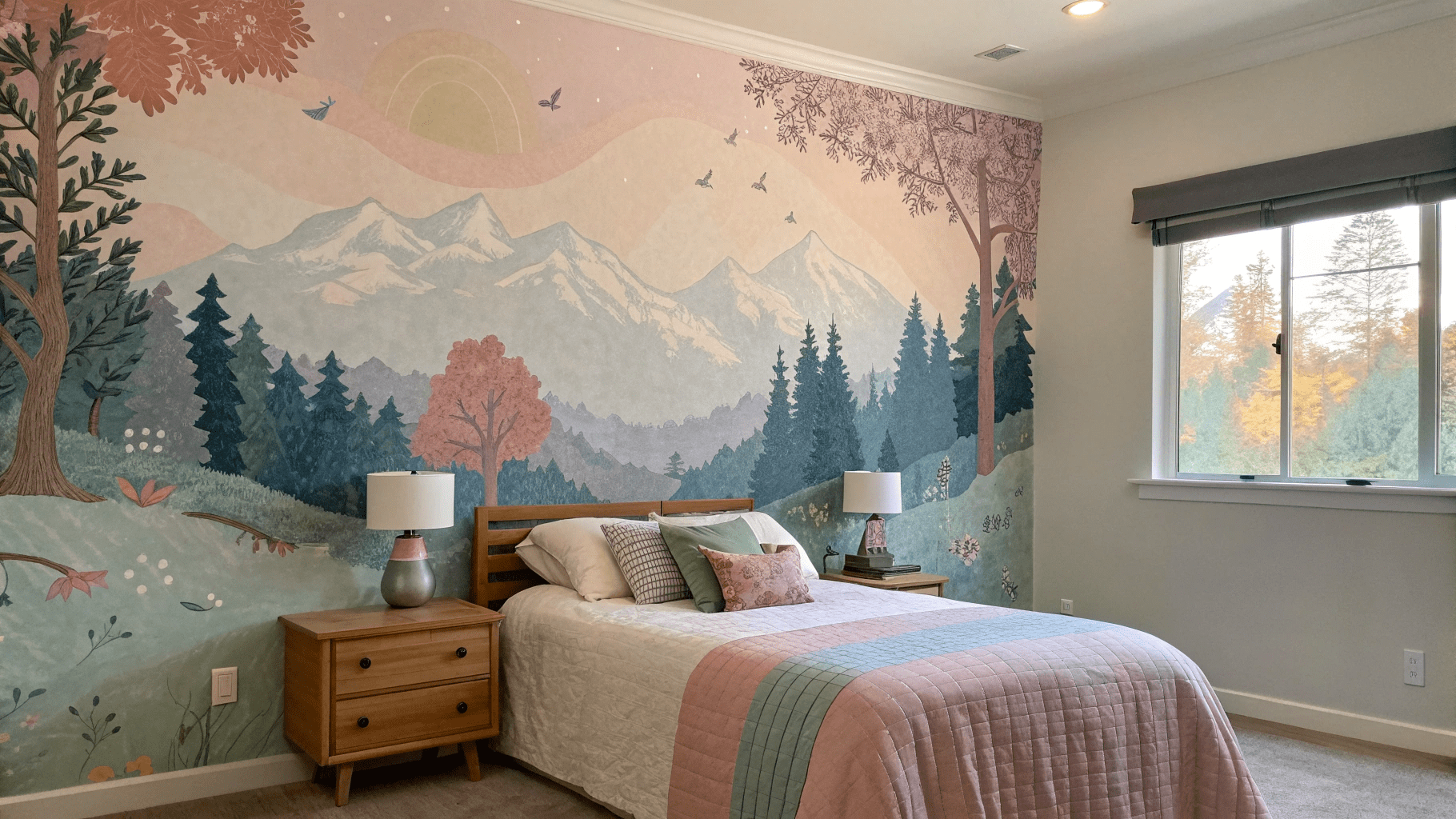 17+ Bedroom Mural Ideas to Transform Your Walls