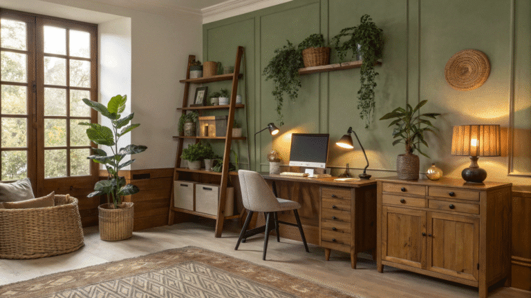 17 earth tone home office ideas for a warm ground