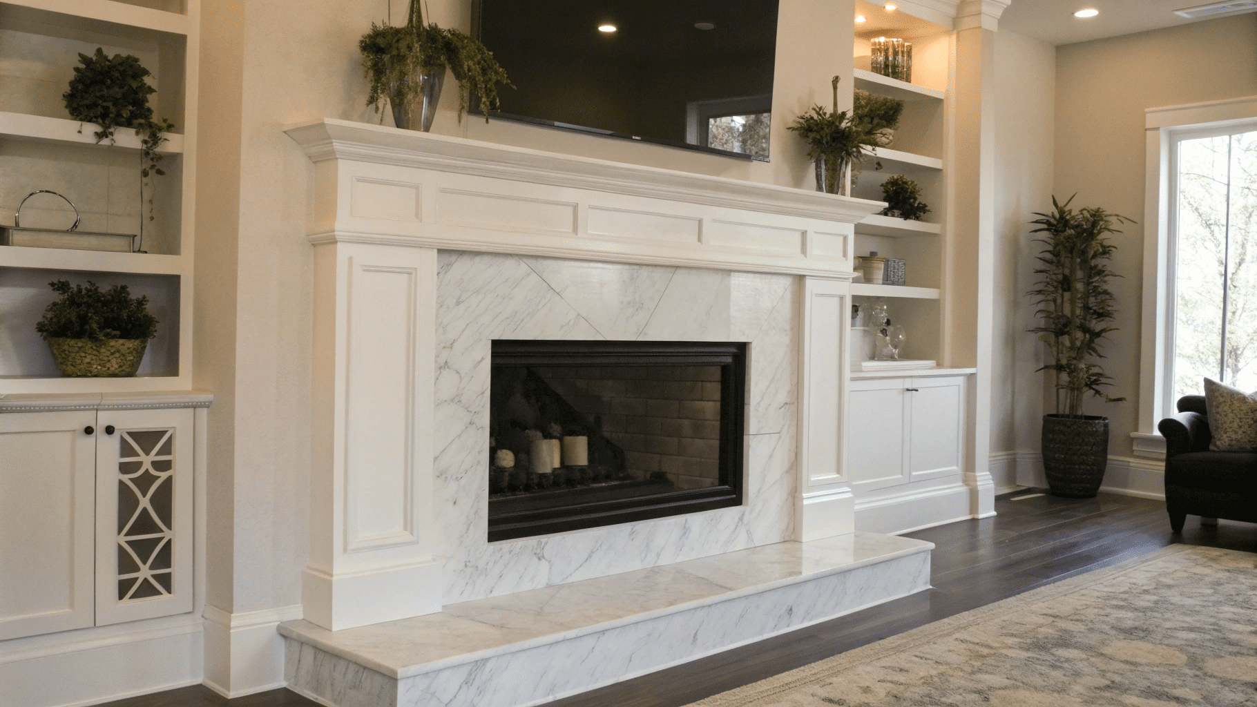17+ Fireplace Mantel and Surround Ideas That Feel Cohesive and Chic