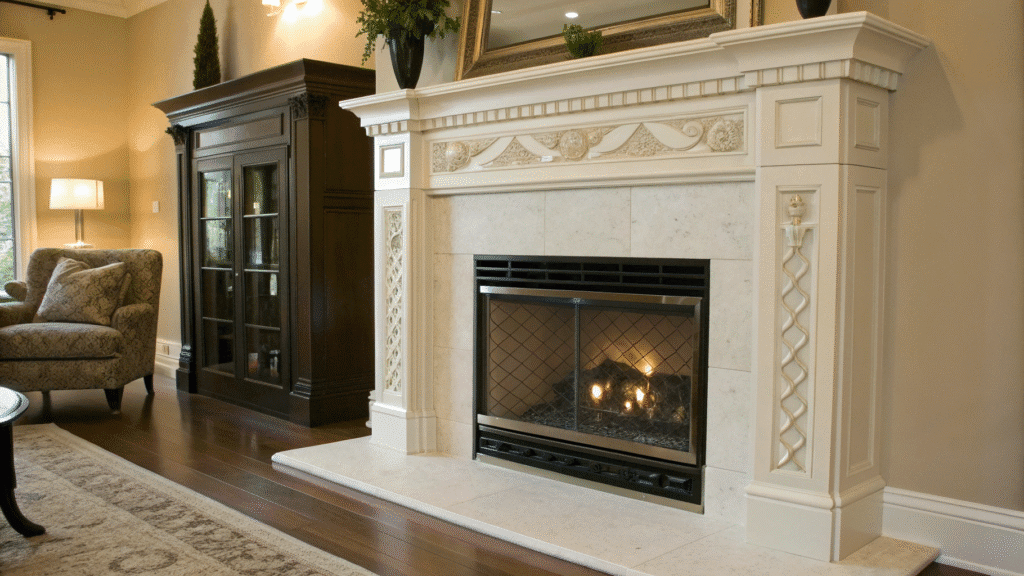 17 fireplace mantel inserts that still steal the s
