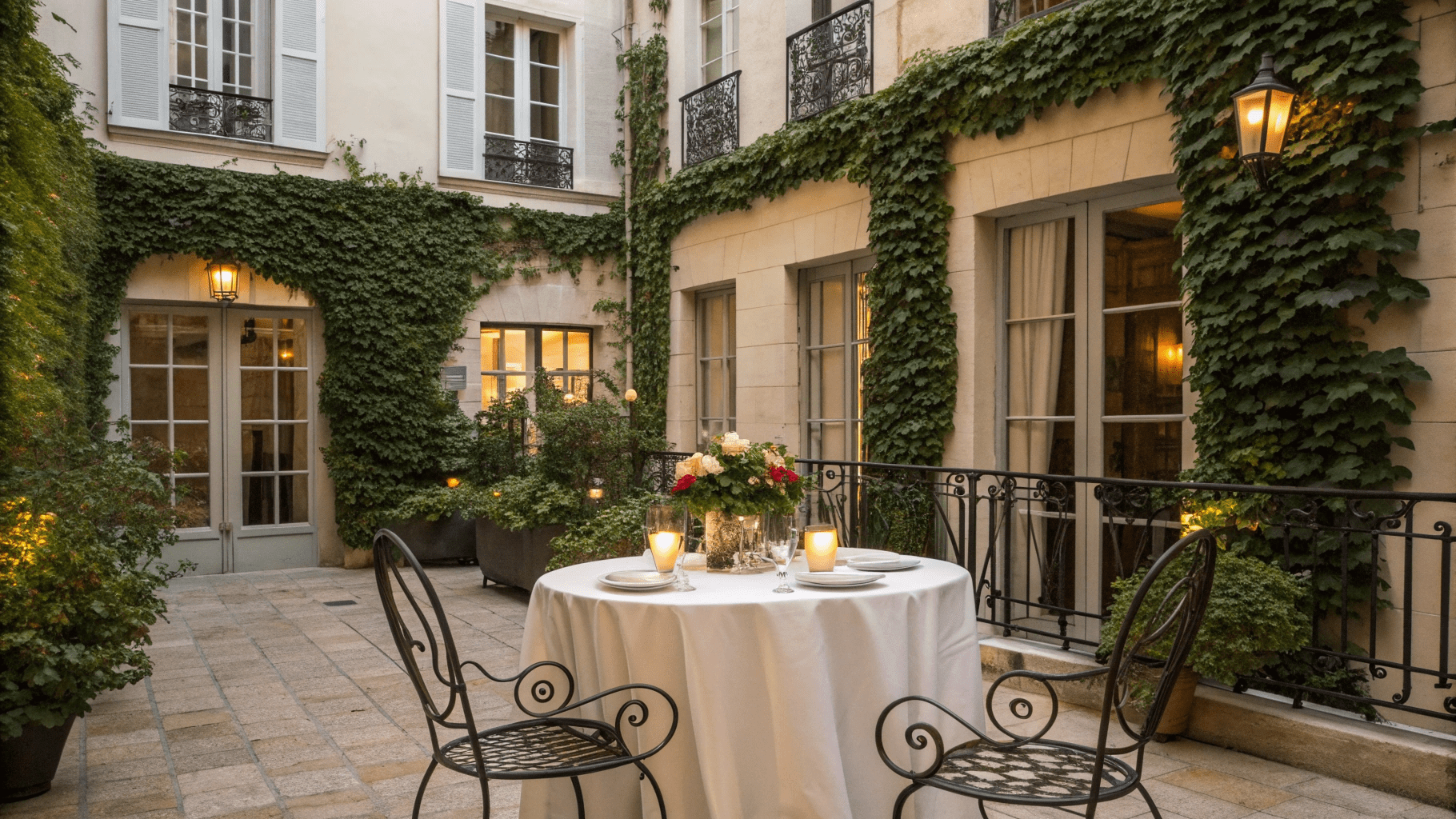 18+ French-Inspired Outdoor Dining Ideas for a Parisian Patio Vibe